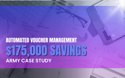 Army Saves $175,000 in Automated Voucher Management: A Case Study